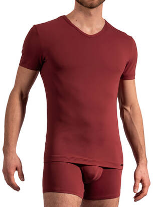 OLAF BENZ RED2059 T-Shirt V-Neck burgundy